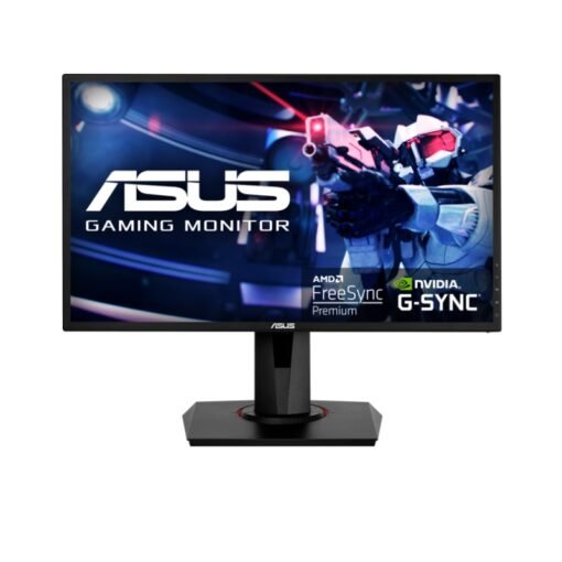 ASUS 24 inch Wide Screen Gaming Monitor VGB248QG Full HD 1080 0.5 ms Trace Free 165Hz Rapid Refresh Rate vsonic