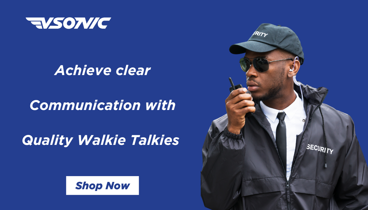 Achieve clear Communication with Quality Walkie Talkies from vsonic