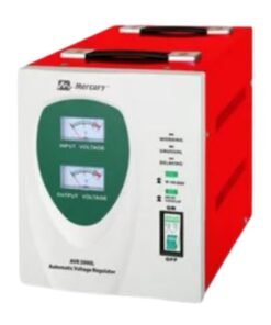 Mercury 5KVA Automatic Voltage Regulator (AVR), single phase, Relay Type, Digital Display vsonic