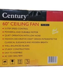 Century 60 inch Ceiling Fan FC-60-A vsonic