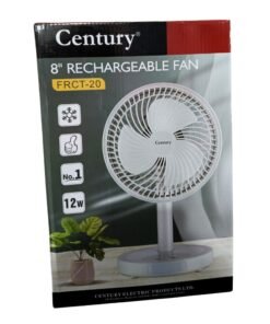 Century 8 inch Rechargeable Table Fan FRCT-20 vsonic