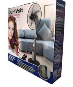 Duravolt 18 inch Rechargeable Standing Fan DRF-3918 kangaroo