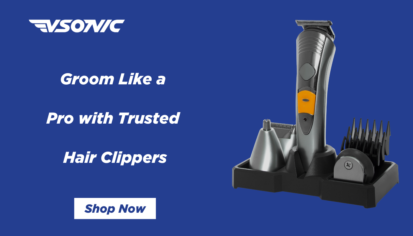 Groom Like a Pro with Trusted Hair Clippers from vsonic