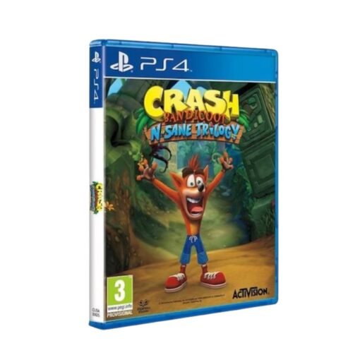 Playstation 4 PS4 Game Crash Bandihoot Insane Trilogy vsonic