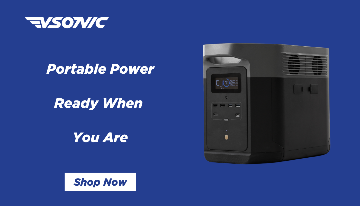 Portable Power Ready When You Are from vsonic