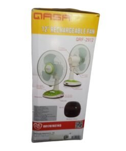 QASA 12 inch Rechargeable Table Fan QRF-2912 vsonic