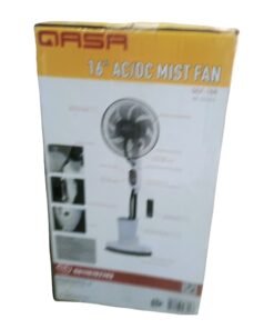 QASA 16 inch AC-DC Mist Standing Fan QSF-16R vsonic