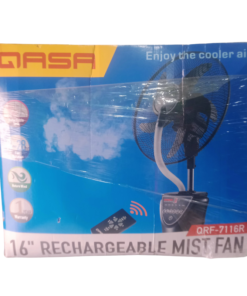 QASA 16 inch Rechargeable Mist Fan QRF-7116R vsonic