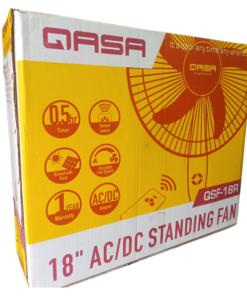 QASA 18 inch AC-DC Standing Fan QSF-18R vsonic