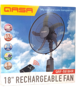 QASA 18 inch Rechargeable Standing Fan 5918HR vsonic