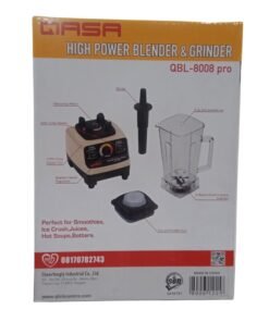 QASA High Power Blender & Grinder QBL-8008 pro vsonic