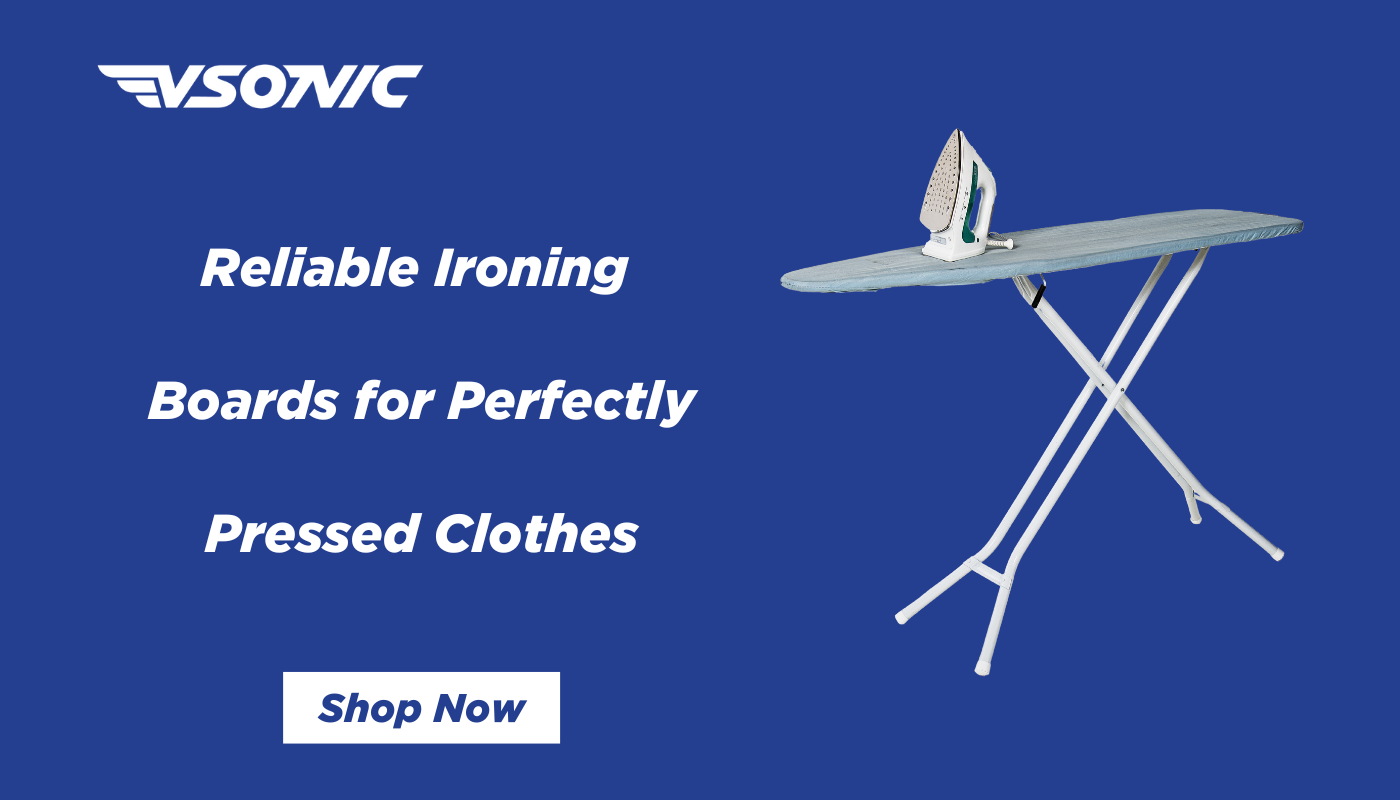 Reliable Ironing Boards for Perfectly Pressed Clothes from vsonic