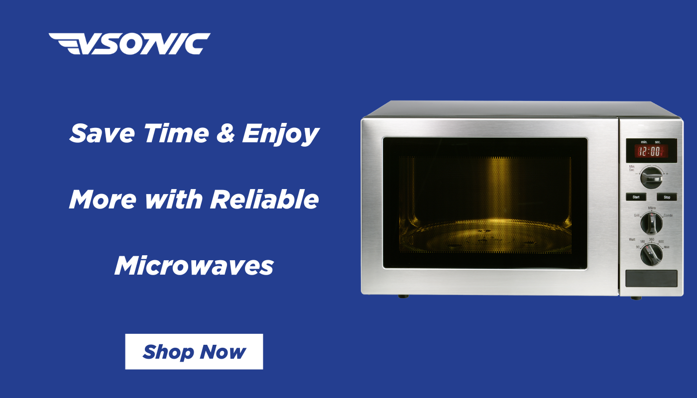 Save Time & Enjoy More with Reliable Microwaves from vsonic