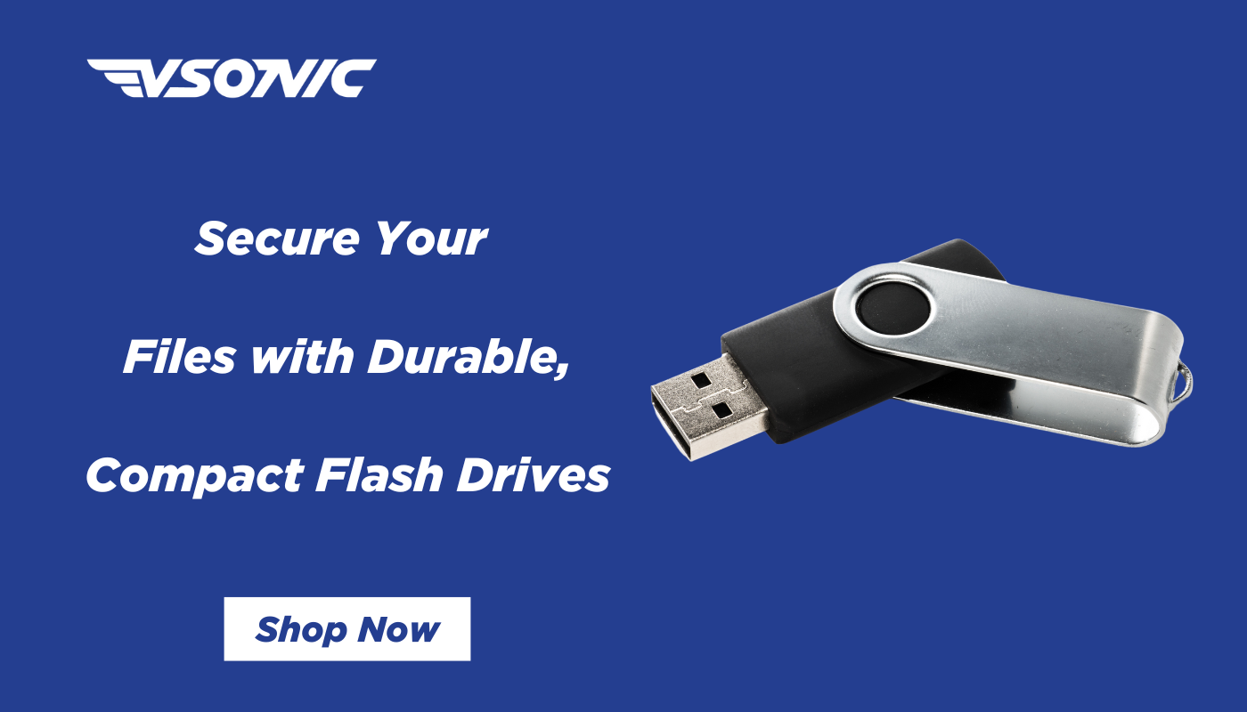 Secure Your Files with Durable, Compact Flash Drives from vsonic