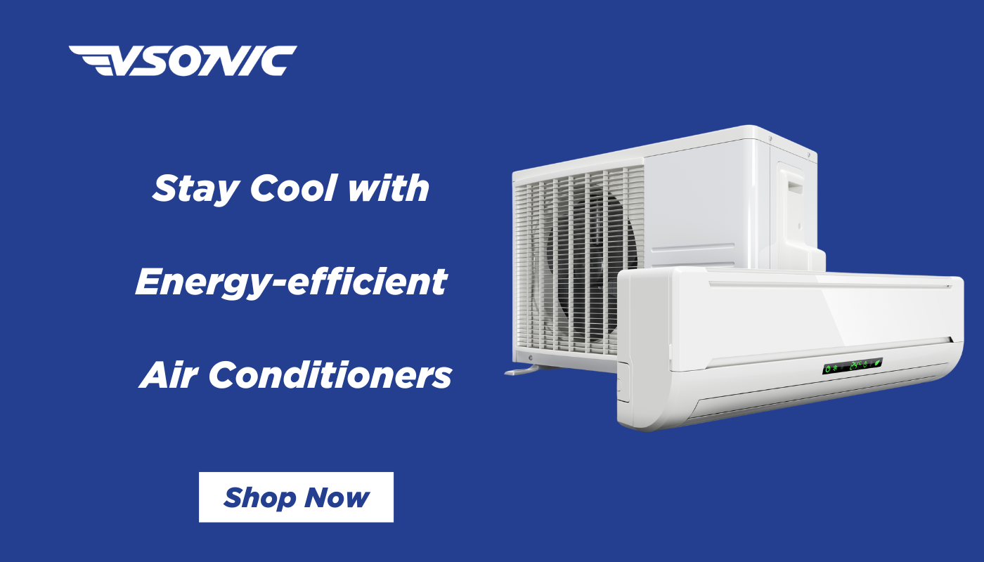 Stay Cool with Energy-efficient Air Conditioners from vsonic