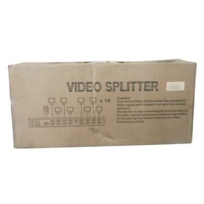 16 Port Video Splitter for Multiple Displays vsonic