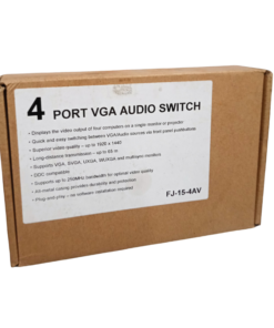 4 Ports VGA Audio Switch vsonic