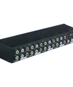 8 Port Video Audio Switch