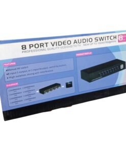 8 Port Video Audio Switch