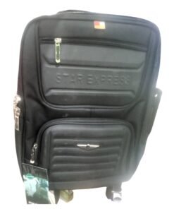 Black & Grey Multi Compartment StarExpress Bag vsonic