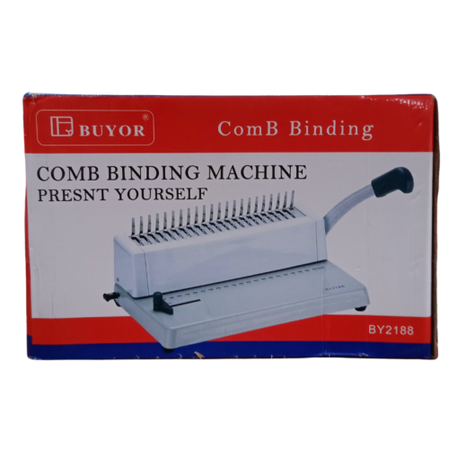 Buyor Comb Binding Machine BY2188 vsonic