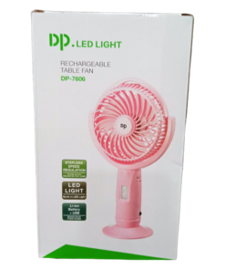 Duration Power DP Rechargeable Table Fan DP-7606 vsonic