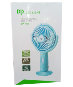 Duration Power DP Rechargeable Table Fan DP-7606 vsonic