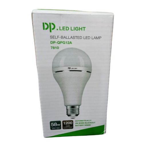 Duration Power DP Self-Ballasted 58W LED Lamp with inbuilt Battery DP-QPG12A vsonic