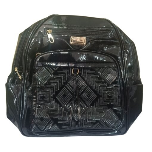 Luxury Black Backpack Bag vsonic