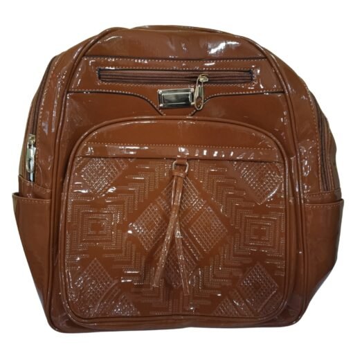 Luxury Brown Backpack Bag vsonic