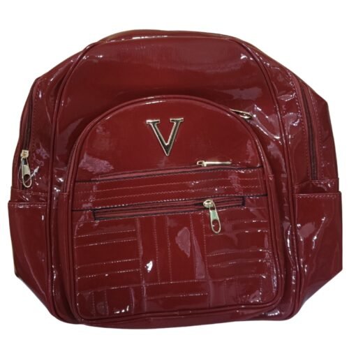 Peculiar Bordeaux Backpack Bag vsonic