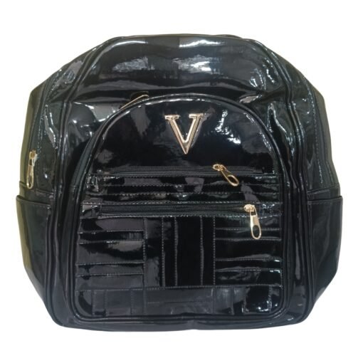 Perculiar Black Backpack Bag vsonic