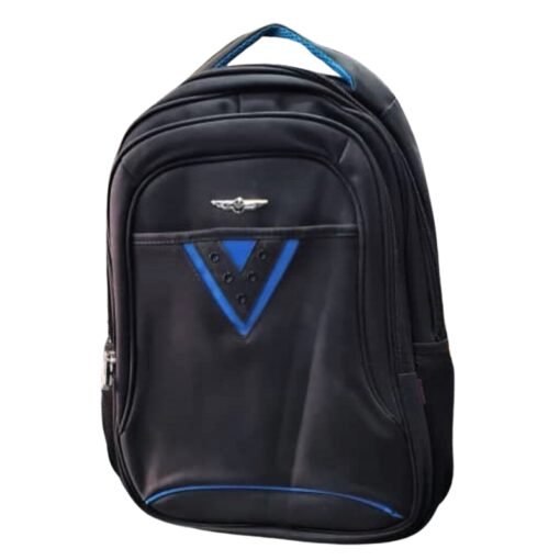 Stylish HP Power Black and Blue Colour Backpack Bag vsonic