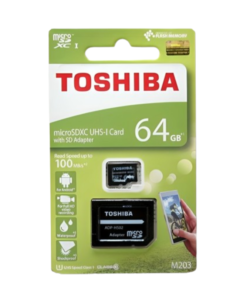 TOSHIBA 64GB Micro SD Card with Adaptor vsonic