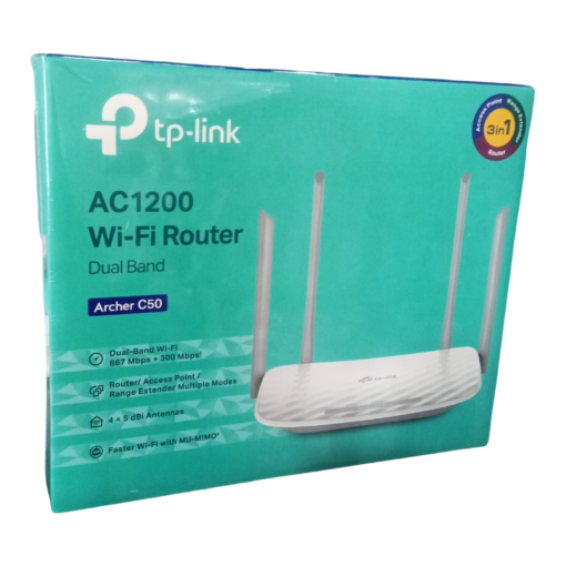 Tp-Link AC1200 Wi-Fi Router Dual Band Archer C50 vsonic