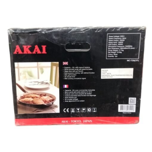 AKAI 32L Microwave Oven vsonic