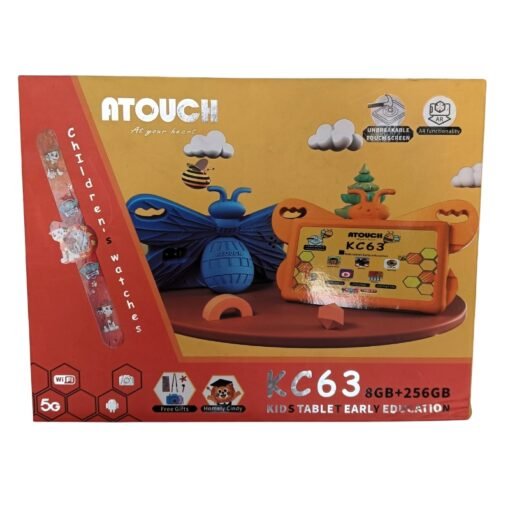 ATOUCH KC63 8GB + 256GB Kids Tablet for Early Education vsonic