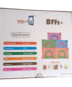 Bebe-Tab B77s+ 5G SIM Kids Tablet with Super Shock Protection vsonic