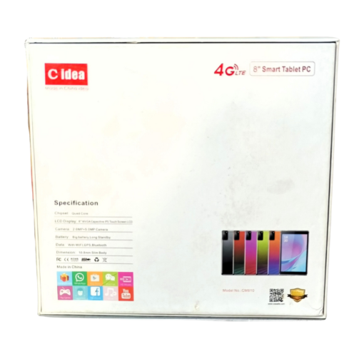 C idea 4G LTE 8 inch Smart Tablet PC vsonic