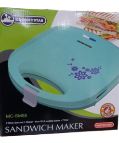 CrownStar 2 Slice Sandwich Maker vsonic