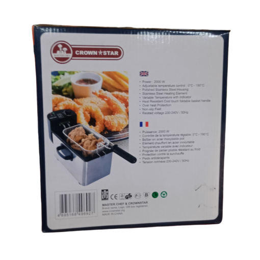 CrownStar 3.5L Deep Fryer vsonic