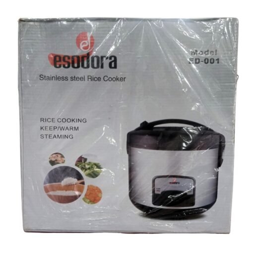 Esodora Stainless Steel Rice Cooker vsonic