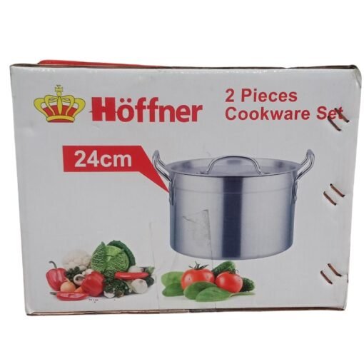 Hoffner 2Pcs Aluminum Cookware Set vsonic