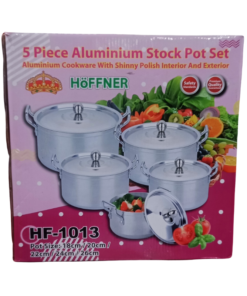 Hoffner HF-1013 5Pcs Aluminium Stock Pot Set vsonic