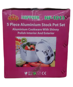 Hoffner HF-1013 5Pcs Aluminium Stock Pot Set vsonic