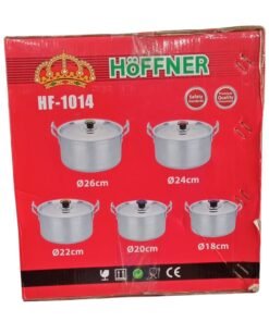 Hoffner HF-1014 5Pcs Aluminium Stock Pot Set HF-1014 vsonic