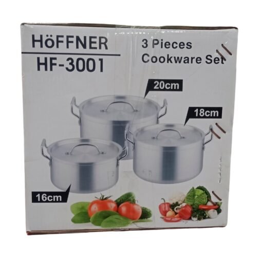 Hoffner HF-3001 3Pcs Cookware Set vsonic