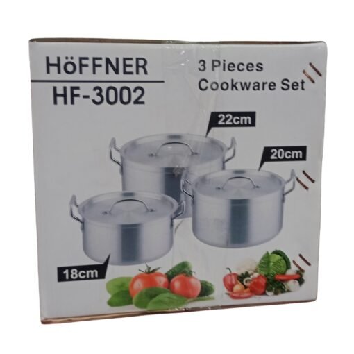 Hoffner HF-3002 3Pcs Cookware Set vsonic