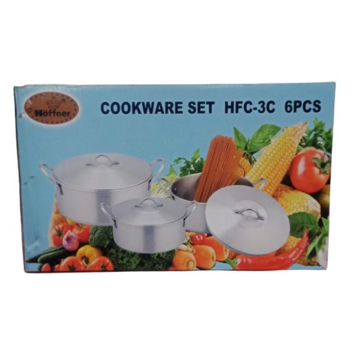 Hoffner HFC-3C 6Pcs Cookware Set vsonic