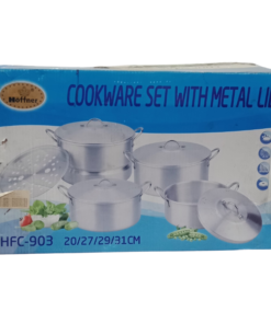 Hoffner HFC-903 Cookware Set with Metal Lid vsonic